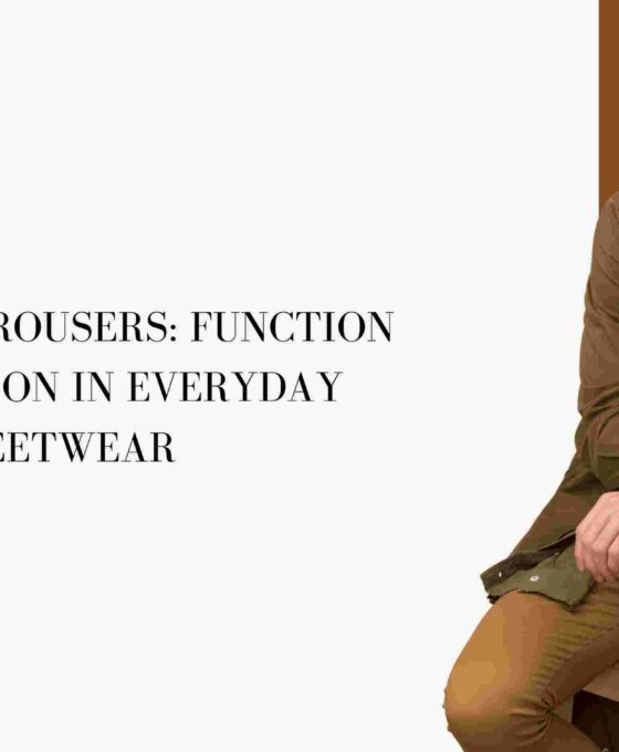 Mens Cargo Trousers: Function Meets Fashion in Everyday Streetwear