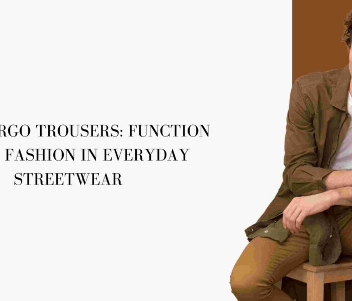 Mens Cargo Trousers: Function Meets Fashion in Everyday Streetwear