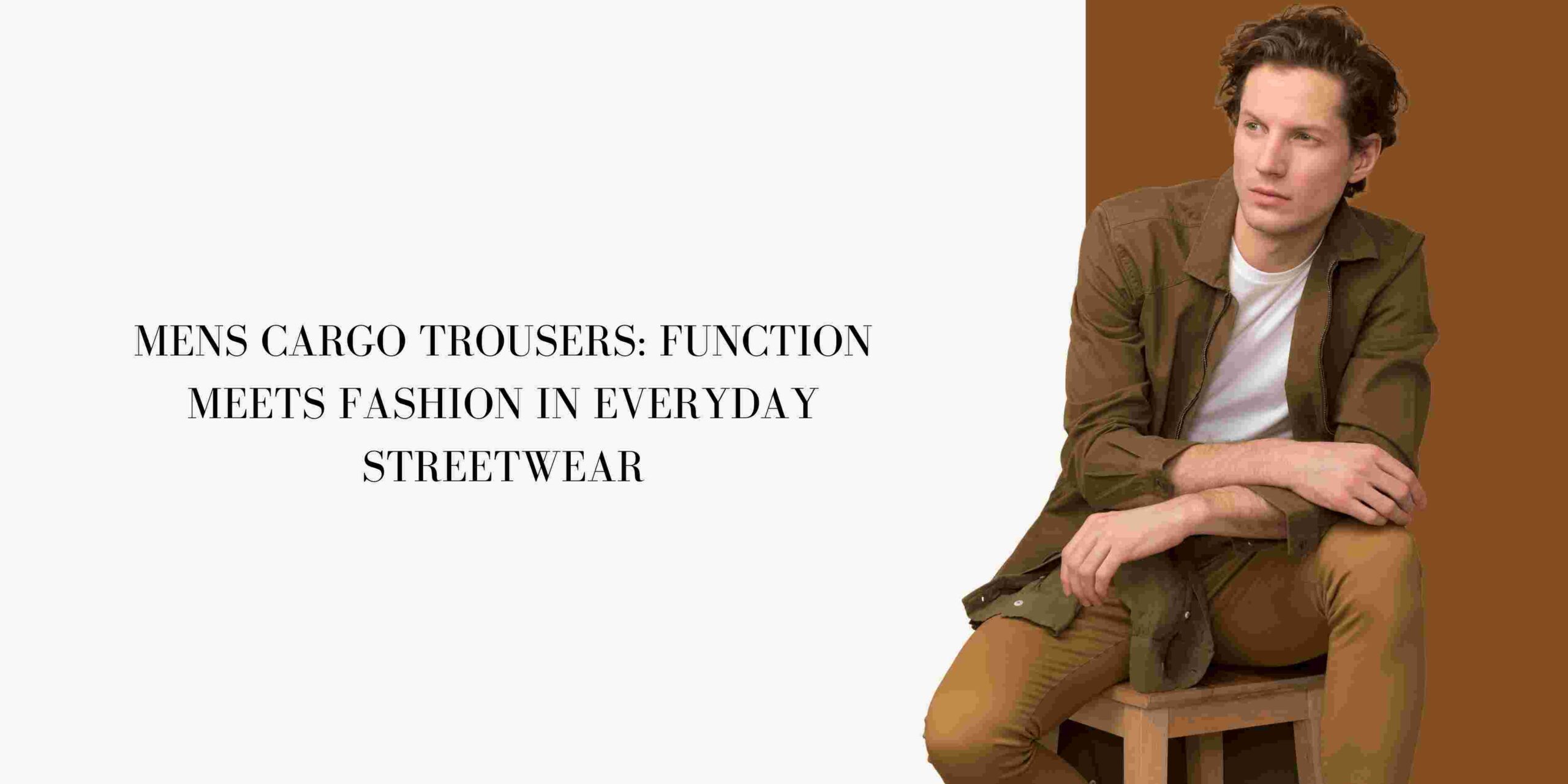 Mens Cargo Trousers: Function Meets Fashion in Everyday Streetwear